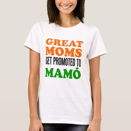 Große Mamas gefördert zu Mamo T-Shirt (Vorderseite)