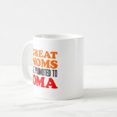 Große Mamas gefördert zu Oma Tasse (Vorderseite Links)