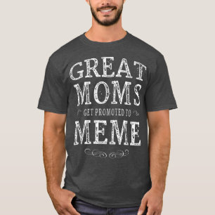 Große Mamas werden für Meme Oma Geschenke Frauen g T-Shirt