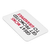 Große Mamas werden zu Weihnachten befördert Magnet (Rechte Seite)