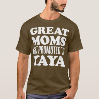 Große Mamas werden zu YaYa Grieche Großmutter befö T-Shirt