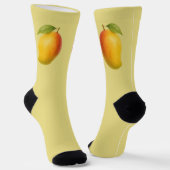 Große Mango, süße Frucht und Name Socken (Gewinkelt)