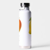 Große Mango, süße Frucht und Name Trinkflasche (Rechts)
