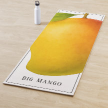 Große Mango, süße Frucht und Name