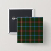 Große Manitoba-Tartan Button (Vorne & Hinten)