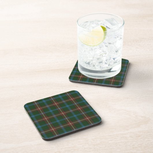 Große Manitoba-Tartan Getränkeuntersetzer (Rechte Seite)