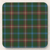 Große Manitoba-Tartan Getränkeuntersetzer (Vorderseite)
