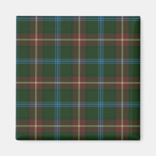 Große Manitoba-Tartan Magnet