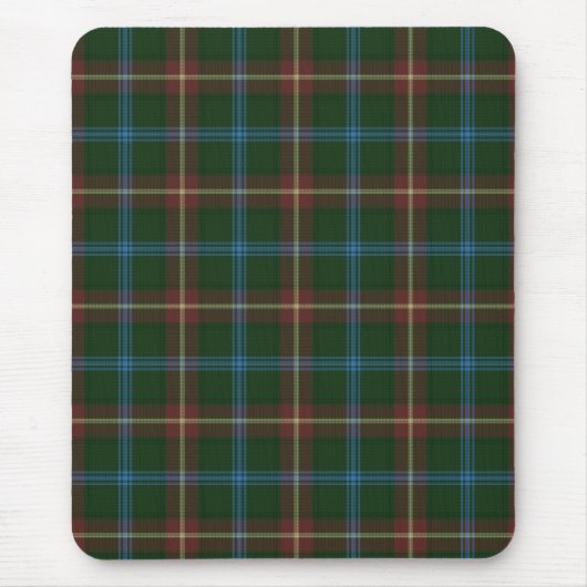 Große Manitoba-Tartan Mousepad (Vorne)