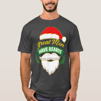 Große Männer haben Beeren Weihnachtsmann T-Shirt