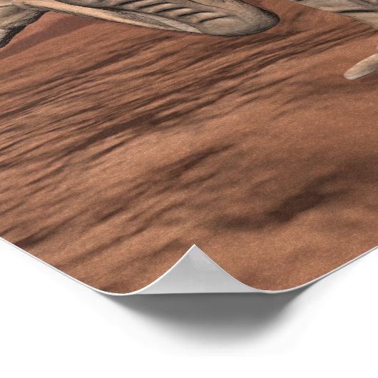 "Große Mars Ant" Poster (Ecke)