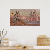 "Große Mars Ant" Poster (Küche)