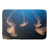 Große, maßgeschneiderte Gelee Fish Bath Mat Badematte (Vorderseite)
