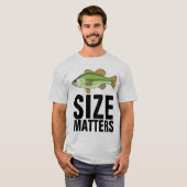 GRÖSSE MATTERS Funny FIing T - Shirt (Vorne ganz)