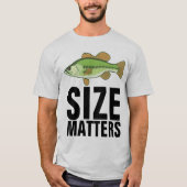 GRÖSSE MATTERS Funny FIing T - Shirt (Vorderseite)
