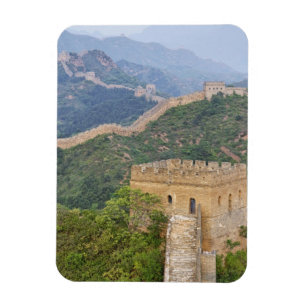 Große Mauer Chinas bei Jinshanling, China. 2 Magnet