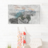 Große Mauer der China Banner (Insitu)