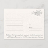 Große Mauer der China Feiertagspostkarte (Rückseite)