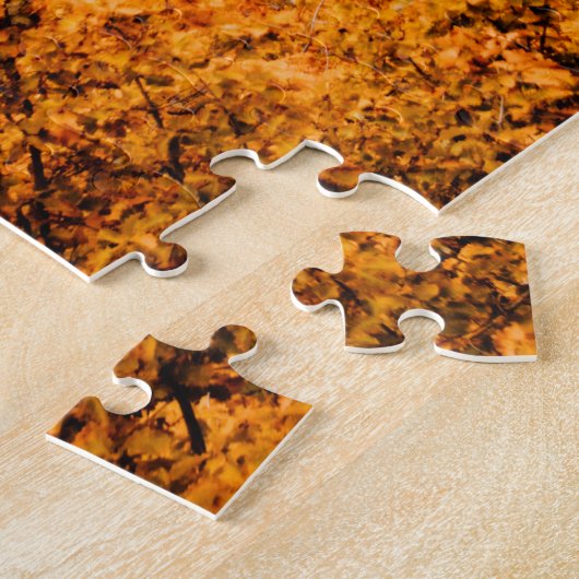 Große Mauer der China Herbstlandschaft Aussicht au Puzzle (Seite)