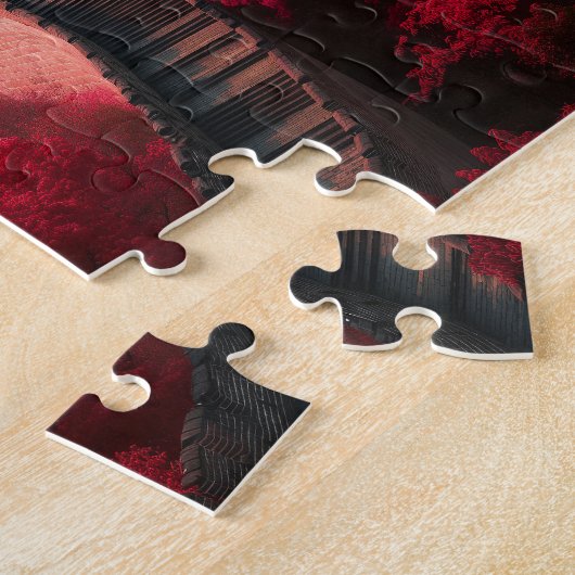 Große Mauer der China im Herbst Jigsaw Puzzle (Seite)