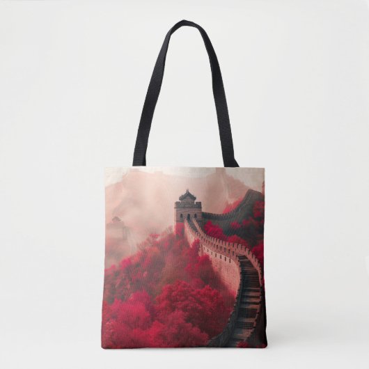 Große Mauer der China im Herbst - Landschaftlich R Tasche (Vorderseite)