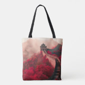 Große Mauer der China im Herbst - Landschaftlich R Tasche (Rückseite)