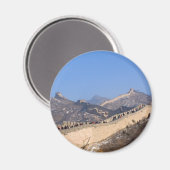 Große Mauer der China im Winter Magnet (Vorderseite/Rückseite)