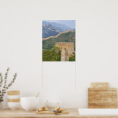 Große Mauer der China in Jinshanling, China. 2 Poster (Küche)