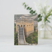 Große Mauer der China in Jinshanling, China, Asien Postkarte (Stehend Vorderseite)