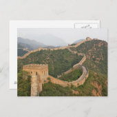 Große Mauer der China in Jinshanling, China, Asien Postkarte (Vorne/Hinten)