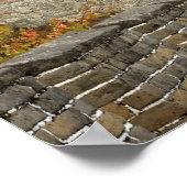 Große Mauer der China in Mutianyu Poster (Ecke)