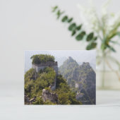 Große Mauer der China, JianKou unrestaurierter Abs Postkarte (Stehend Vorderseite)