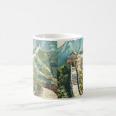 Große Mauer der China Kaffeetasse (Mittel)