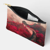 Große Mauer der China Kosmetische Tasche - Roter H (Offen)