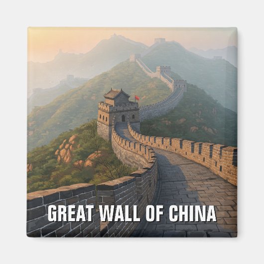 Große Mauer der China Magnet (Vorne)