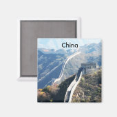 Große Mauer der China Magnet (Vorderseite/Rückseite)