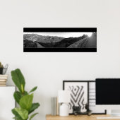 Große Mauer der China Panorama Poster (Heimbüro)