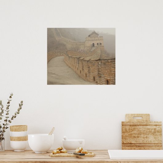 Große Mauer der China Poster (Küche)