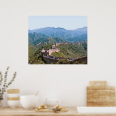 Große Mauer der China Poster (Küche)