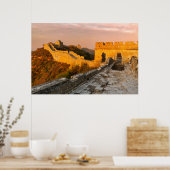 Große Mauer der China Poster (Küche)