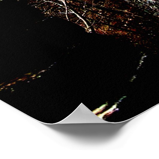 Große Mauer der China Poster (Ecke)