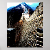 Große Mauer der China Poster (Vorne)