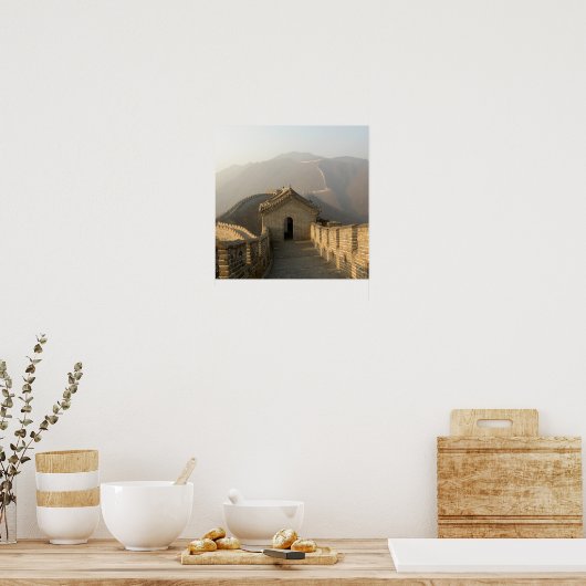 Große Mauer der China Poster (Küche)