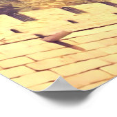 Große Mauer der China Poster (Ecke)