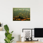 Große Mauer der China Poster (Heimbüro)