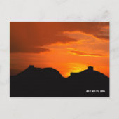 Große Mauer der China Postkarte (Vorderseite)