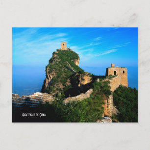 Große Mauer der China Postkarte