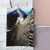 Große Mauer der China Postkarte