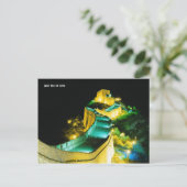 Große Mauer der China Postkarte (Stehend Vorderseite)