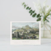Große Mauer der China Postkarte (Stehend Vorderseite)